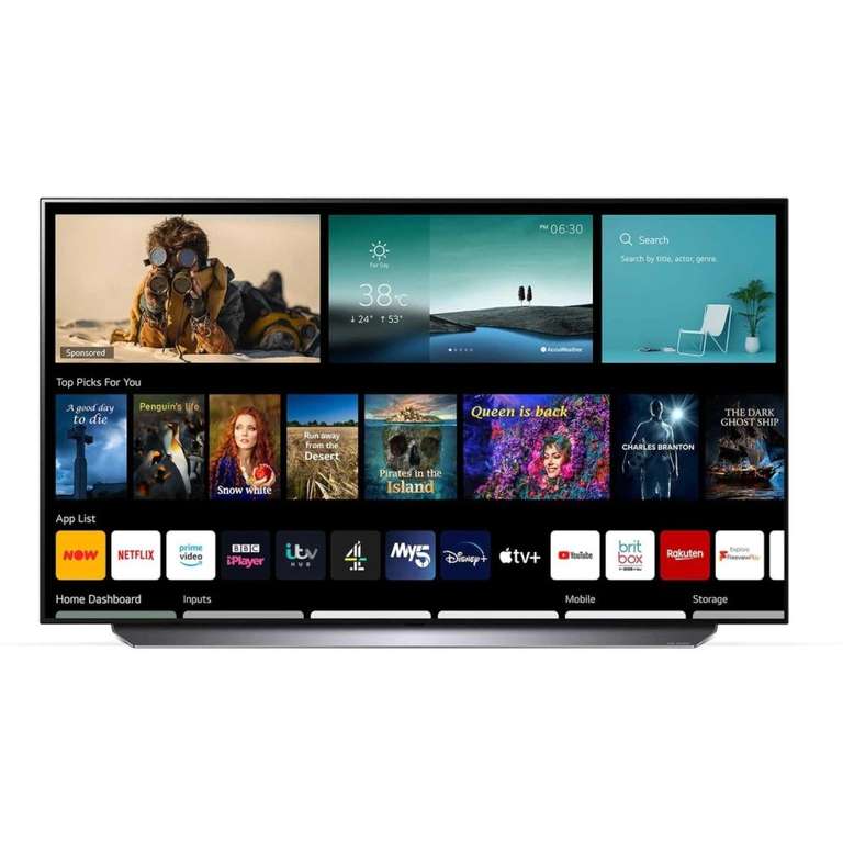 LG OLED55C14LB 55" 4K OLED Smart TV with 5 year guarantee & 1 Year Tastecard £799 / £719.10 for Blue Light Card Holders @ Mark's Electrical