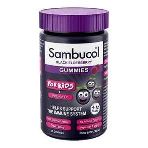 SAMBUCOL KIDS GUMMIES 30'S, 30 Count (Pack of 1)