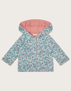 Baby ditsy jacket blue (Newborn to 18 month) £10 + free click and collect @ Monsoon