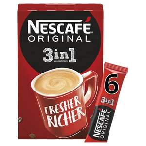 Nescafé Original 3 in 1, 17 g (6 Sachets Per Box) - 8 - £1.52 via Amazon Business