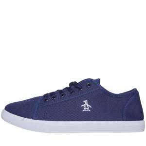 Original Penguin Mens Sparton Canvas Pumps (in Navy) - £10.99 + free delivery over £75 (otherwise £4.99) - @ MandMDirect