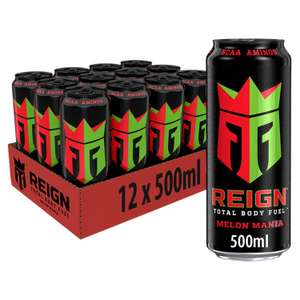 REIGN Energy Drink 12 x 500ml Melon Mania - £8.98 Instore (Members Only) @ Costco (Liverpool)