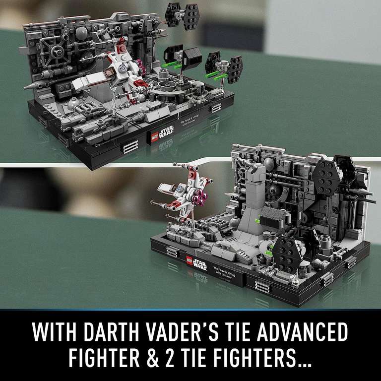 LEGO 75329 Star Wars Death Star Trench Run Diorama w/voucher
