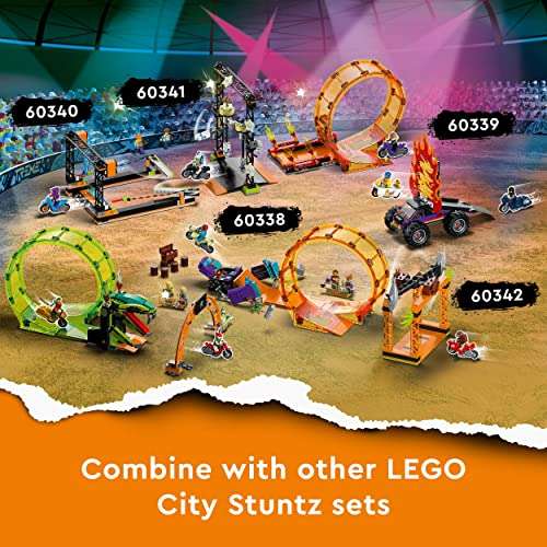 LEGO 60342 City Stuntz The Shark Attack Stunt Challenge £10 with voucher @ Amazon