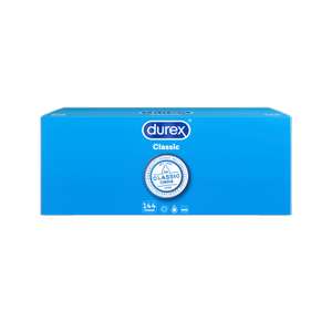 Durex Classic Bulk Condoms 144 Condoms Mega Box - £25.49 with code, sold by national-deal @ eBay (UK Mainland)
