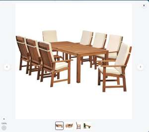 OUT & OUT Parsons 8 Seater Outdoor Set sold by Out & Out Original