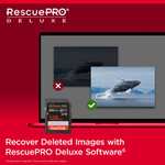 SanDisk 128GB Extreme PRO SDXC card + RescuePRO Deluxe, up to 200MB/s,
