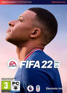 FIFA 22 Standard Edition | PC Code - Origin - £14.99 @ Amazon