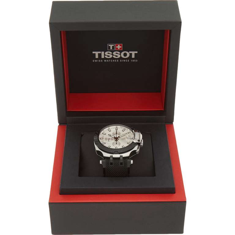 TISSOT Black & Silver Tone Watch - £499.99 @ TK Maxx