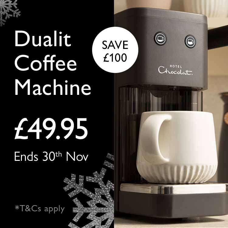 Hotel Chocolat Podster Dualit Coffee Machine £49.95 @ Hotel Chocolat