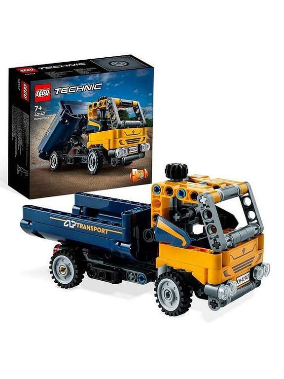 B&M Stores Lego 42147 Dump Truck at Nantwich