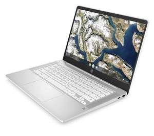 HP 14a 14" Chromebook - Intel Celeron - 64GB emmC - White - REFURB-A - Sold by Currys Clearance