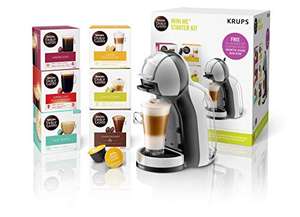 KRUPS Nescafé Dolce Gusto Mini Me Single Serve Capsule Coffee Machine Starter Kit Incl 6 boxes of Coffee Pods £46.74 @ Amazon Prime