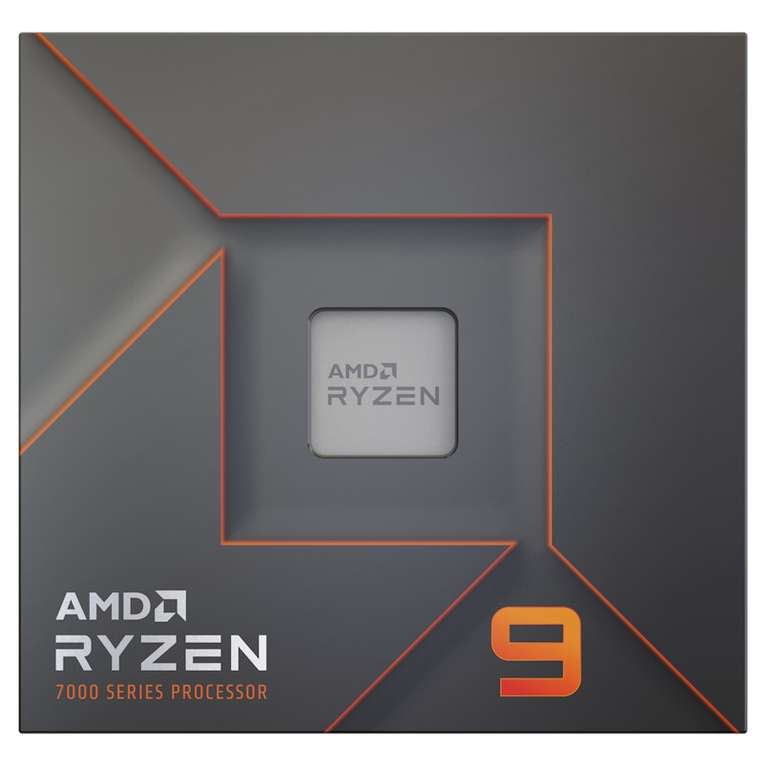 AMD Ryzen 9 7900X Twelve Core 5.60GHz (Socket AM5) Processor - Retail £449.99 @ Overclockers