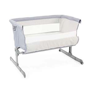 Chicco Next2Me Bedside Crib Co-Sleeping Baby Cot with Mattress, Detachable Side £120.39 @ Amazon