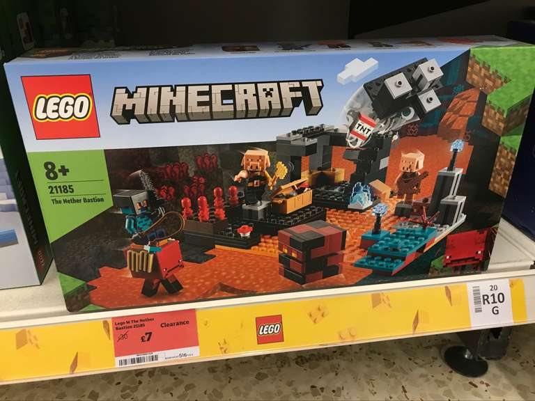 Lego 21185 Minecraft The Nether Bastion £7 instore @ Sainsbury’s Cheadle