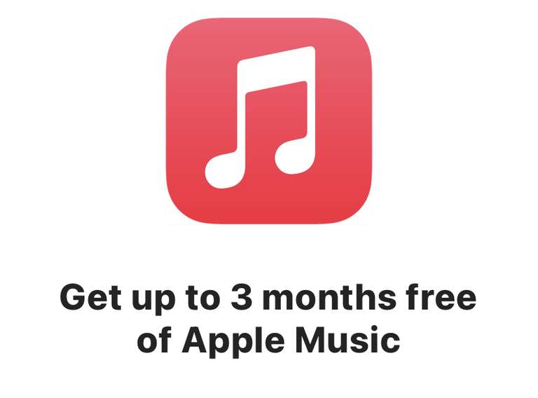 Get up to 3 months free of Apple Music (New Subscribers) via Shazam