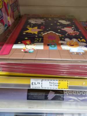 Peppa Pig book Advent Calendar £1.75 instore @ Tesco Enniskillen
