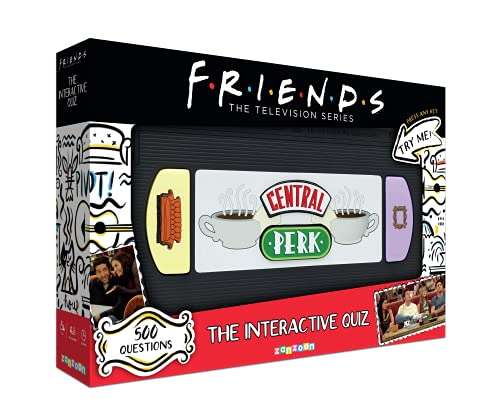 TOMY Games Friends the Interactive Quiz Game, Friends TV Series, Friends Quiz, Adult Game, Friends TV Show, Interactive Games