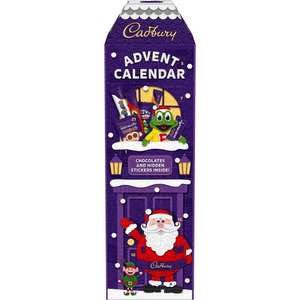 Cadbury chocolate 3D advent calendar £4 at Asda