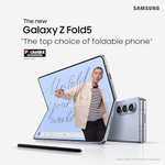 Samsung Galaxy Z Fold5, Unlocked Android Smartphone, 1TB Storage, Phantom Black, 3 Year Manufacturer Extended Warranty (UK Version)