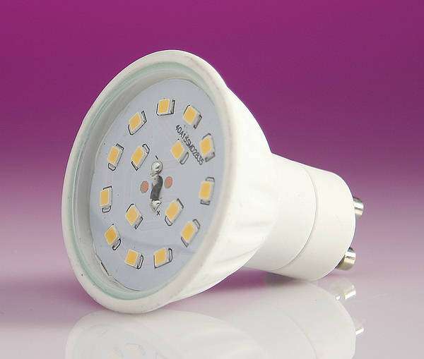 5 Watt 110° GU10 SMD LED Ceramic High Output Lamp - Neutral White £2.16 + £4.79 delivery @ TLC Direct