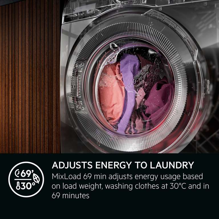 AEG 7000 ProSteam 8 kg Washing Machine LFR71844B w/code