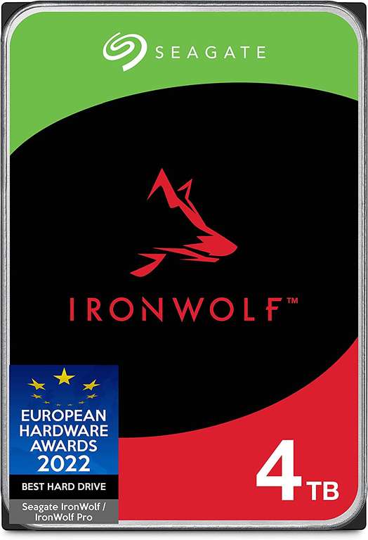 Seagate IronWolf, 4TB, NAS, Internal Hard Drive, CMR 3.5" - £83.99 was £78.99 @ Amazon