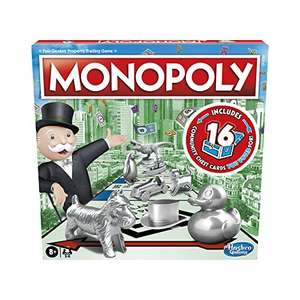 Monopoly Game, Family Board Game for 2 to 6 Players £14.99 @ Amazon