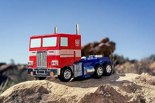 Transformers RC Optimus Prime – Original G1 model Remote Control Car , truck to autobot - lights sounds & voice