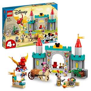 LEGO 10780 Disney Mickey and Friends Castle Defenders Buildable Toy with Minnie, Daisy and Donald Duck plus Dragon & Horse £33.75 @ Amazon