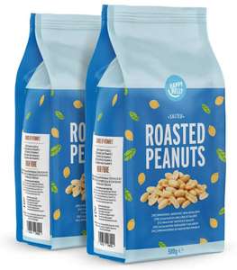 Happy Belly Roasted and Salted Peanuts 2 x 500g £4.25 at Amazon. (£2.76 with subscribe and save)