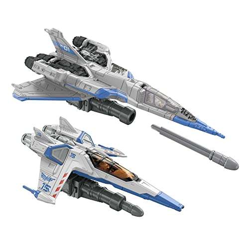 Buzz Lightyear Disney Spaceship Vehicle 2-Pack, Hyperspeed Series XL-01 and XL-15 Space Jets (7 Inch) and Mini-Figure [Amazon Exclusive]