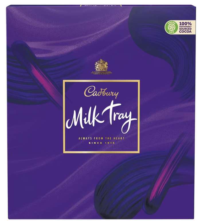Cadbury Milk Tray Chocolate Gift Box 360g - Clubcard Price