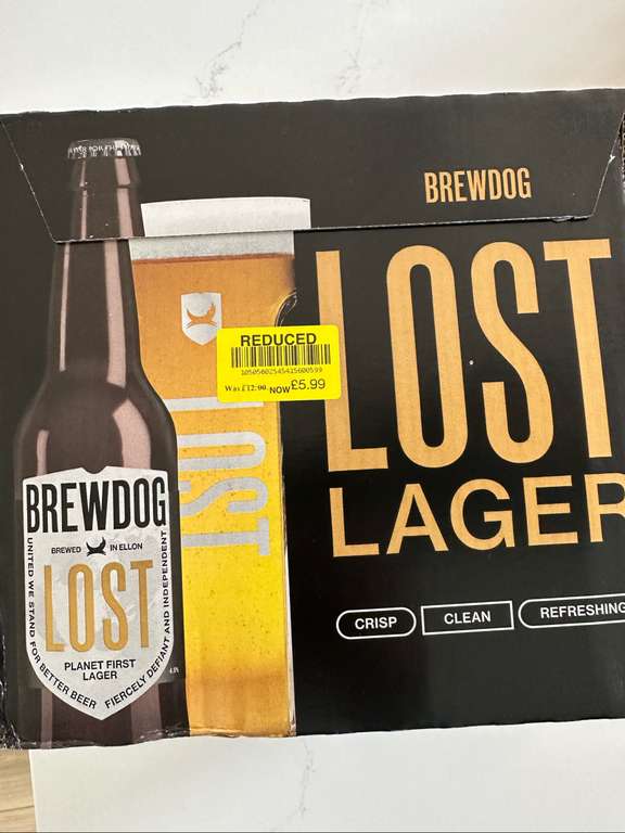 Clearance Alcohol in-store at Waitrose, Whetstone Branch (London) EG - Brewdog Hazy Jane x12 (mixed flavours) £6.99 each, (More in OP)