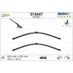 Valeo wiper blade silencio performance with spoiler from 16in - £1.08 / 15in - £1.13 / 20in - £1.89 - free click and collect
