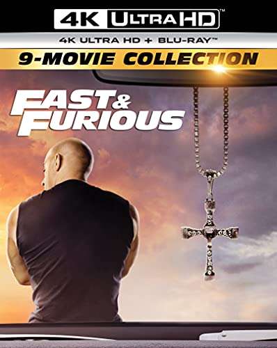 Fast and Furious 1-9 Film Collection [4K UHD + Blu-ray] £29.23 @ Amazon Italy - Prime Exclusive