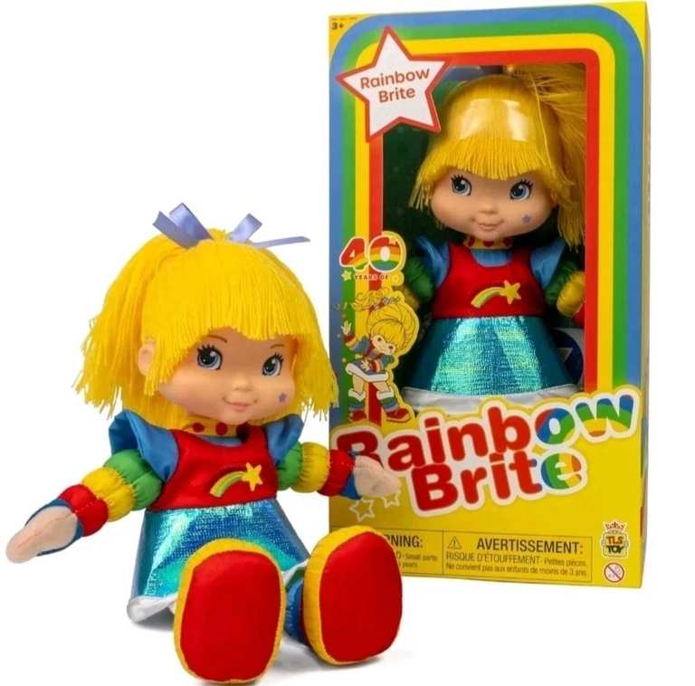 Rainbow Brite 12” Plush Doll - Instore Stevenage