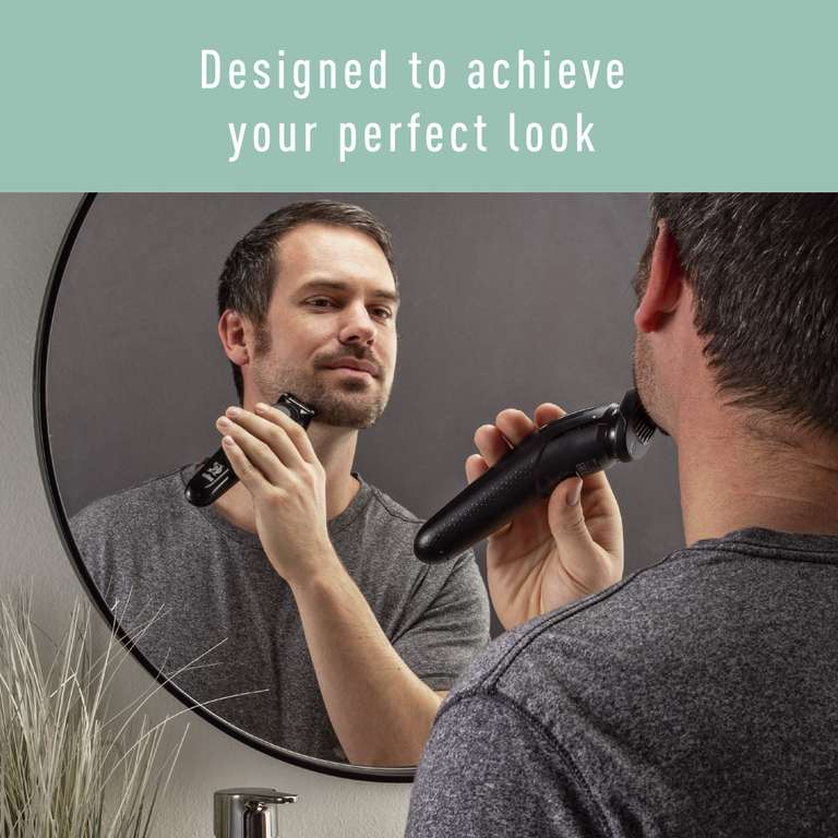 King C. Gillette Cordless Beard Trimmer Kit for Men with Lifetime Sharp Blades - £17 @ Amazon