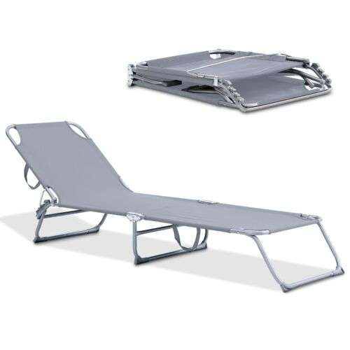 Sun Lounger Folding Recliner Chair sold by sashtime