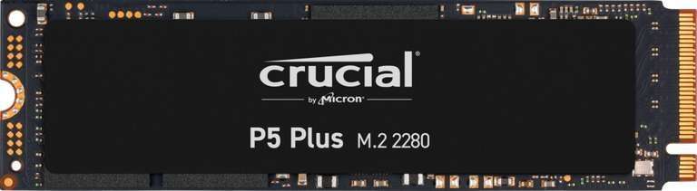 2TB - Crucial P5 Plus PCIe Gen 4 x4 NVMe SSD - 6600MB/s, 3D TLC, 2GB Dram Cache, 1200 TBW (PS5 Compatible) - £123.69 with code @ CCL / eBay