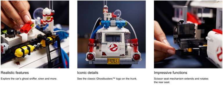 LEGO Creator: Expert Ghostbusters ECTO-1 Set for Adults (10274) - £174.99 + £1.99 delivery @ Zavvi