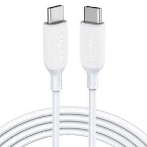 Anker Powerline III 6ft USB C to USB C Charger Cable / 100W - £8.27 Using Coupon Sold By AnkerDirect / Dispatched by Amazon