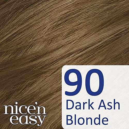 Clairol Nice'n Easy No Ammonia Hair Dye, 90 Dark Ash Blonde/ 96 Lightest Golden Brown - £1.50 / £1.43 each S&S @ Amazon