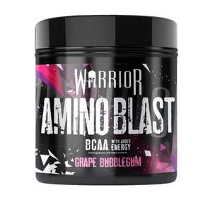 Warrior Amino Blast - 30 Servings (270g) £4.99 + 12 months Next Day delivery for £1 with code stack offer