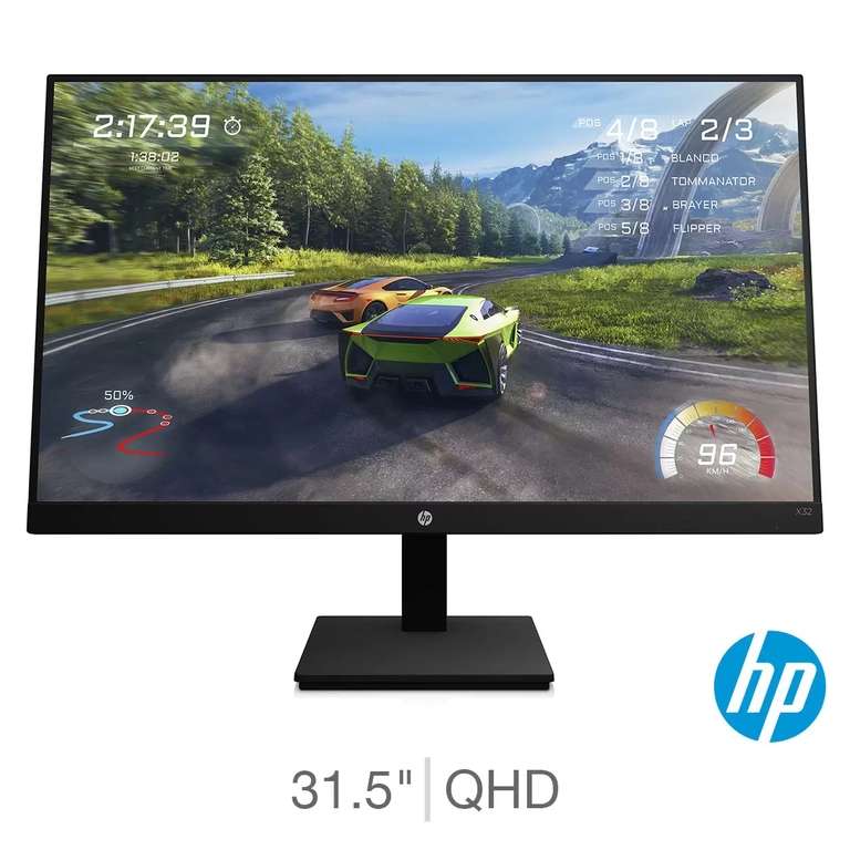 HP x32 31.5inch QHD 165Hz IPS Gaming Monitor £219.99 @ Costco UK Online