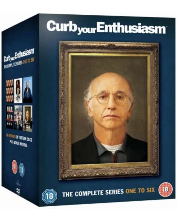 Curb Your Enthusiasm - Seasons 1-6 DVD (Used) - £6 with free click and collect @ CeX