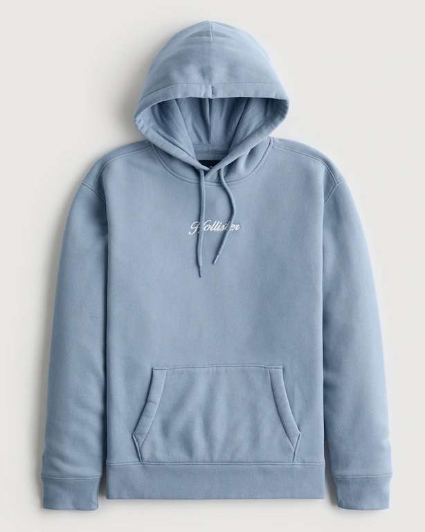 Hollister Embroidered Logo Hoodie (5 Colours / Sizes XS - XXL) - £13.92 Member Price + Free Click & Collect @ Hollister