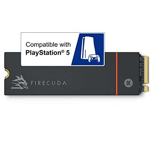 Seagate FireCuda 530 + heatsink, 2 TB, Internal SSD, M.2 PCIe Gen4 ×4 NVMe 1.4, transfer speeds up to 7,300 MB/s - £161.99 @ Amazon