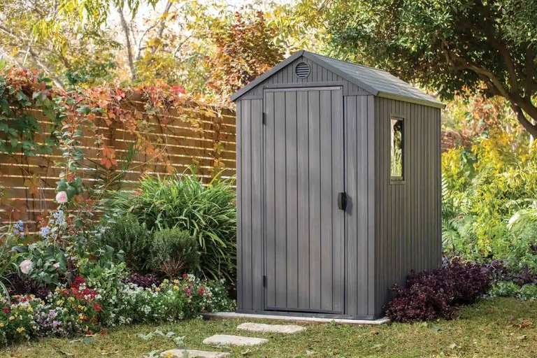 Keter Darwin 6 x 4ft Shed - Grey £320 + Free Delivery @ Wickes